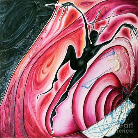 The Dream Of The Red Virtual Tunnel Painting By Salena Angel