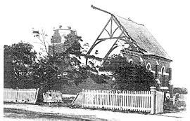 A suspected tornado has damaged homes, torn down garden walls and sent dustbins flying hundreds of metres through the air in east london. Brighton tornado - Wikipedia