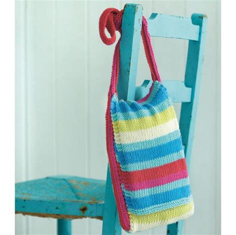 Easy Shoulder Bag Knitting Patterns Lets Knit Magazine