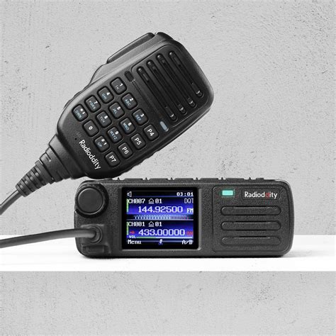 Radioddity Db25 D Mini Mrd Mobile Radio 300k Contacts 20w Gps Aprs