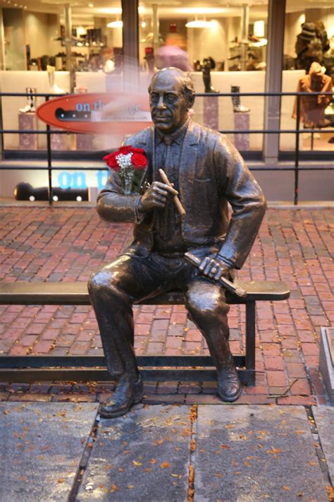 Arnold Red Auerbach Statue Auerbach Is Remembered As A P Flickr