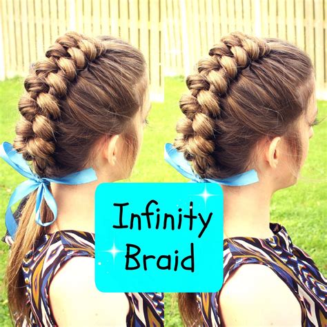How quick can this be, watch and find out. DIY Dutch Infinity Braid Hair Tutorial | Hair styles, Infinity braid hair, Natural hair styles