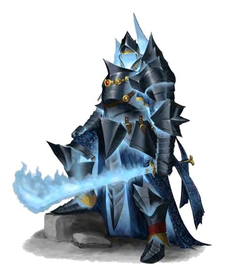 Animated Armor Ghost Knight Pathfinder Pfrpg Dnd Dandd 35 5e 5th Ed