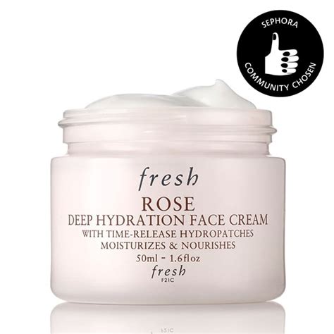 Fresh Rose Deep Hydration Face Cream Best New Moisturizers
