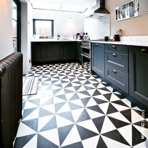 Black And White Kitchen Floor Tiles Ideas Best Home Design Ideas