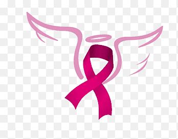 Pink ribbon Breast cancer, Ribbon Angel s, angle, ribbon ...