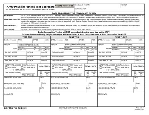 Da Form Download Printable Pdf Army Physical Fitness Test Sexiz Pix