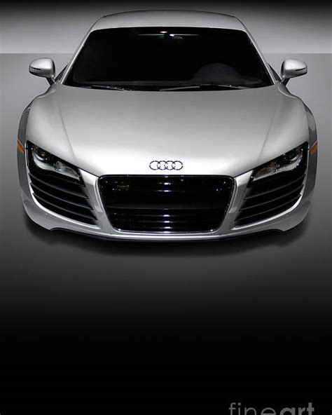 Audi R8 Sports Car Poster By Oleksiy Maksymenko