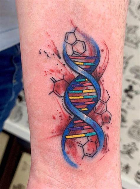 50 Pretty Dna Tattoos To Inspire You Page 4 Diybig