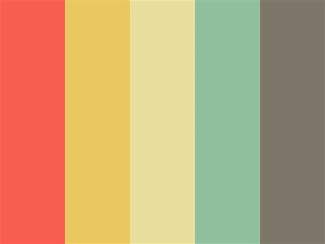 Palette Bright Retro Colourlovers In 2020 Retro Color Palette