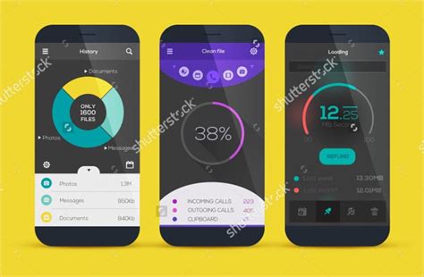 12 Best Collection Of Flat Ui Designs