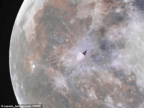 Astrophotographer Captures Stunning Photo Of The Iss Over The Moon