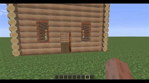 Дизайн и иллюстрация, утилиты, разработка игр. Minecraft 1.7.10 Mods Log Cabin and Windows - YouTube