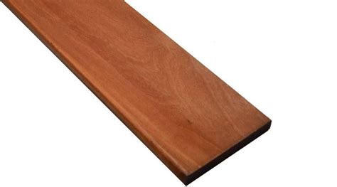 planche bois massaranduba brun rouge l 300 x l 14 5 cm x ep 2 1 mm leroy merlin