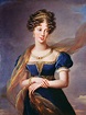 Louise-Elisabeth Vigée-Lebrun - La duchesse de Berry en robe de velours ...
