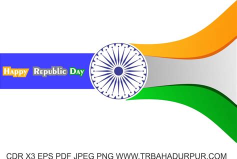 26 January Indian Flag Design Tr Bahadurpur