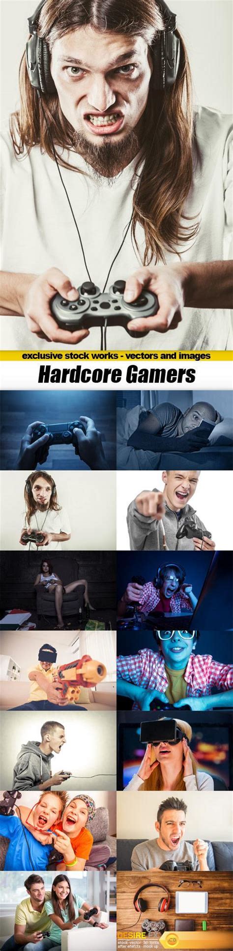 Hardcore Gamers 15x Jpegs
