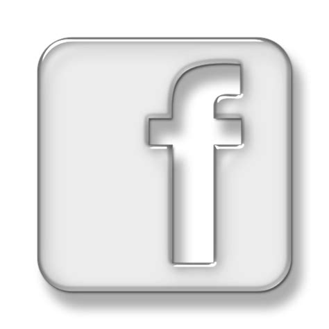 097232 3d Transparent Glass Icon Social Media Logos Facebook Logo