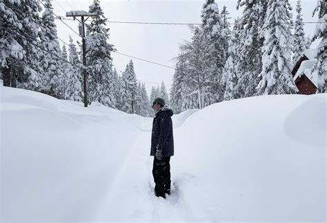 Record Snowfall In The Sierra Storms Smash 51 Year Old Record Force