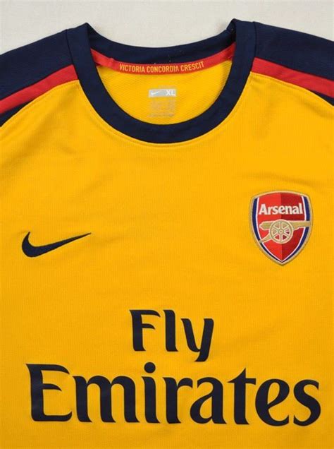 The arsenal football club is a professional football club based in islington, london, england that plays in the premier league, the top flight of english football. 2008-09 ARSENAL LONDON SHIRT XL Football / Soccer ...