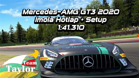 Assetto Corsa Competizione Mercedes AMG GT3 2020 Imola Hotlap