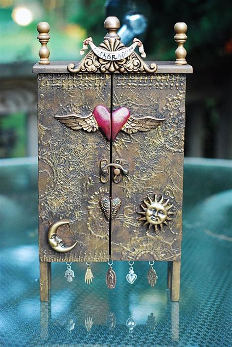 Altered Boxes Altered Art Shadow Box Reliquary Assemblage Art