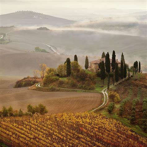 Landscape Of Tuscany Countryside And Photograph By Bolot Fine Art America