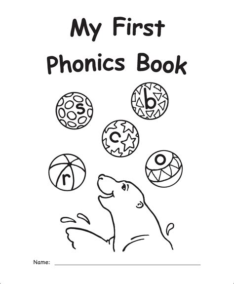 My Own First Phonics Book Tcr60008 Teacher Created Resources