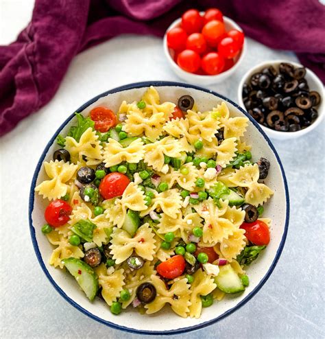 Bow Tie Pasta Salad With Italian Dressing