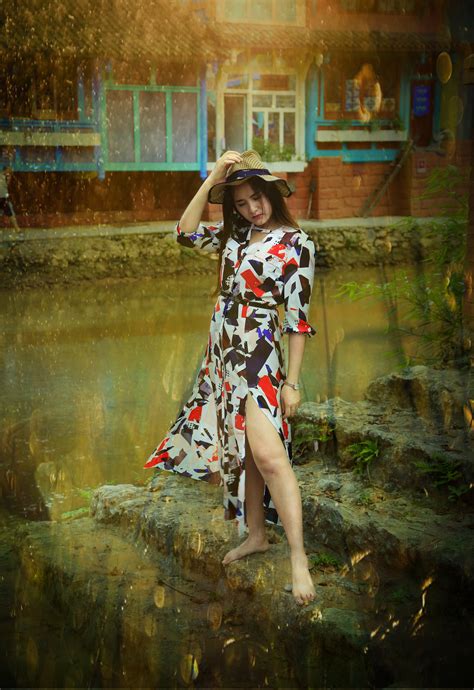 Ilmaisia Kuvia henkilö tyttö nainen muotokuva malli kevät väri syksy Aasia muoti