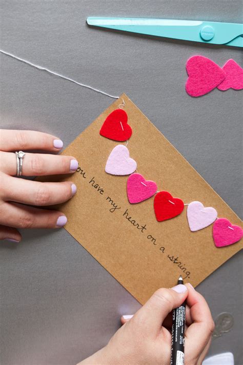 Diy Valentines Day Cards The Effortless Chic