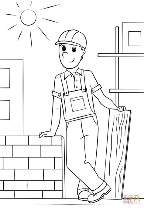 Construction Site Coloring Pages Construction Site Coloring Page With
