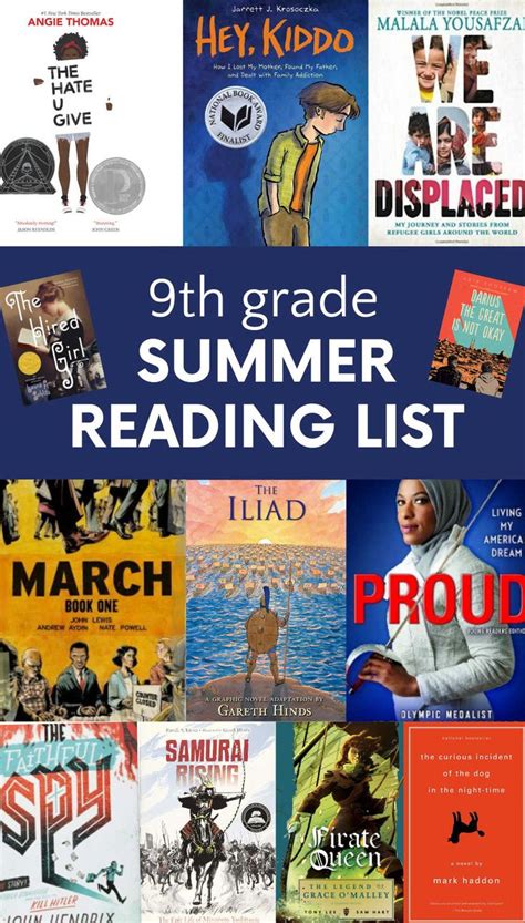 9th Grade Summer Reading List The Best Books For Everyone Summer