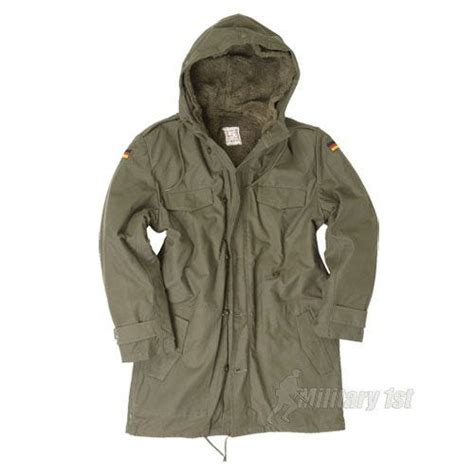 German Army Parka With Liner Olive