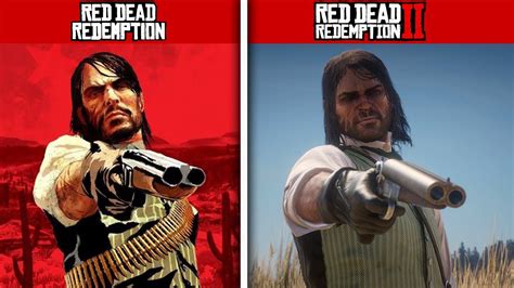 Recreating Iconic Pictures From Rdr1 In Rdr2 Red Dead Redemption 2