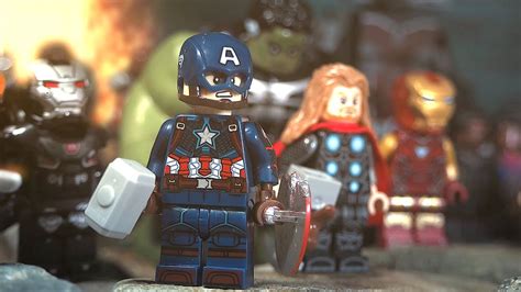 Lego Avengers Endgame Final Battle Part 1 5 Avengers Vs Thanos Army