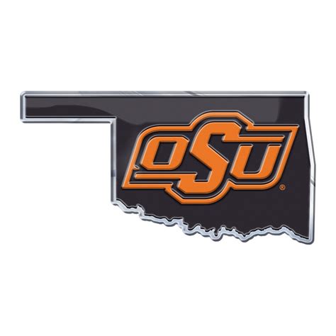 Oklahoma State Embossed State Emblem Fanmats Sports Licensing