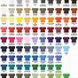 Gildan T Shirts Color Chart