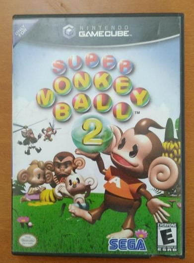 Super Monkey Ball Item Box And Manual Gamecube