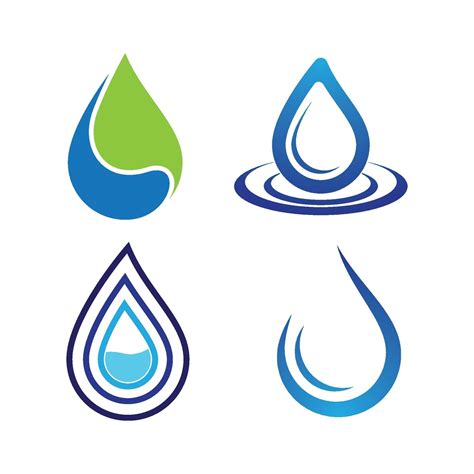 Water Drop Logo Images 2152866 Vector Art At Vecteezy