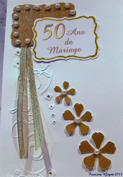 Nov 25, 2020 · carte d'invitation 50 ans de mariage gratuite à imprimer. Pour le cinquantième anniversaire de mariage de cousins ...