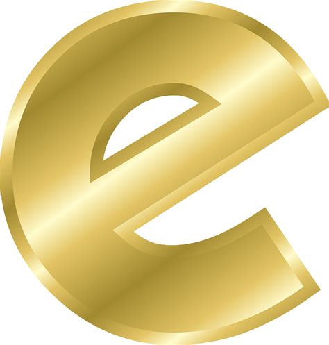 Letter E Lowercase · Free Vector Graphic On Pixabay