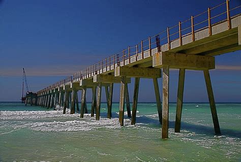 Panama City Beach Pier Photograph By Jon Reddin Photography Fine Art