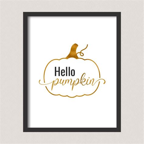 Printable Hello Pumpkin Wall Art The Balanced Place