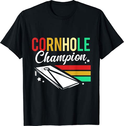 Cornhole Champion T Shirt Clothing Shoes And Jewelry