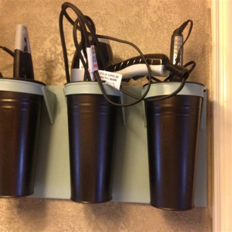 This entry was posted in hair and tagged beauty, diy, home. Diy Hair Dryer And Curling Iron Holder | New House Designs