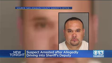 Suspect Arrested After Allegedly Driving Into Sheriffs Deputy Youtube