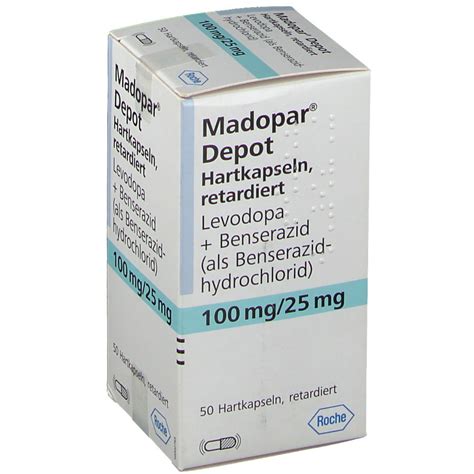 Madopar Depot 100 Mg25 Mg 50 St Mit Dem E Rezept Kaufen Shop Apotheke