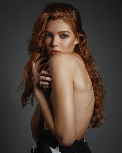 Wallpaper Si Rambut Merah Aleksey Trifonov Wanita Rambut Panjang Model X