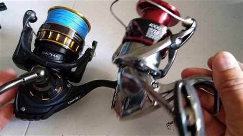 Spinning Reel Comparison Daiwa BG Vs Shimano Stradic YouTube